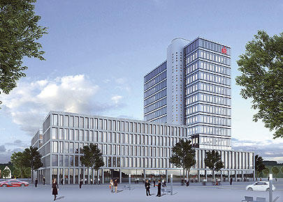 Fassade Kreissparkasse Gppingen