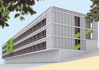 Fassade Uni Konstanz